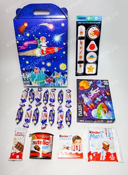 Изображения Детский подарок космос в коробке 8